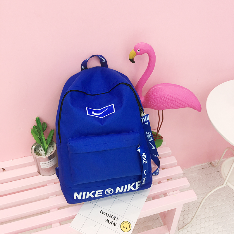 Youth Nike Backpack lue White